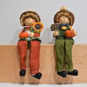 Sitting Scarecrows